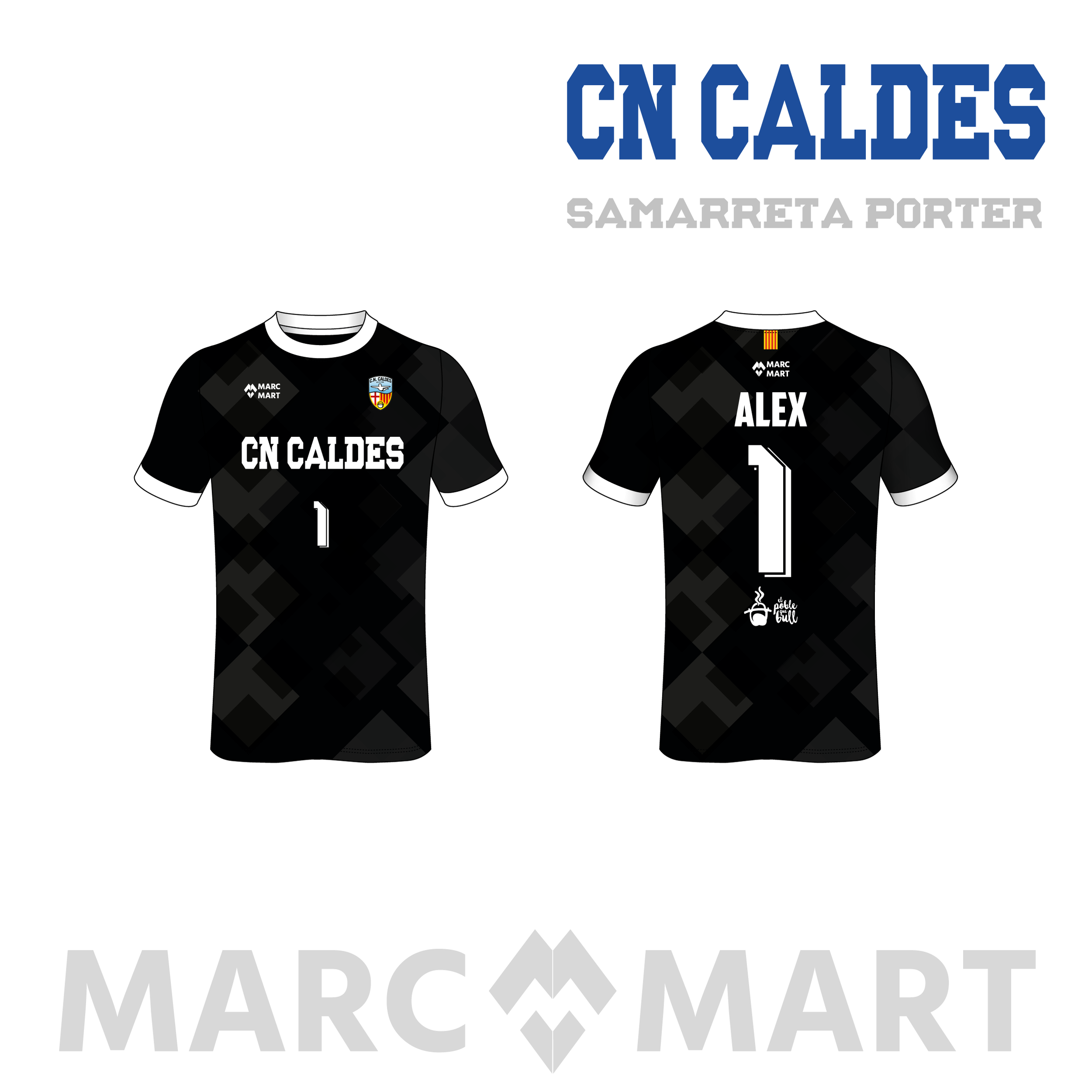 SAMARRETA DE PORTER FUTBOL SALA CN CALDES