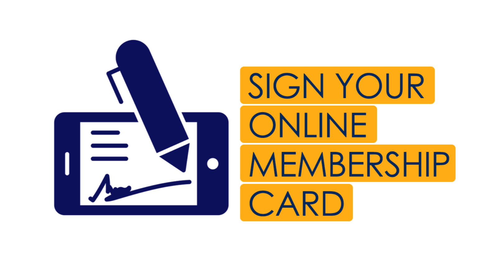 Sign your USW membership card online