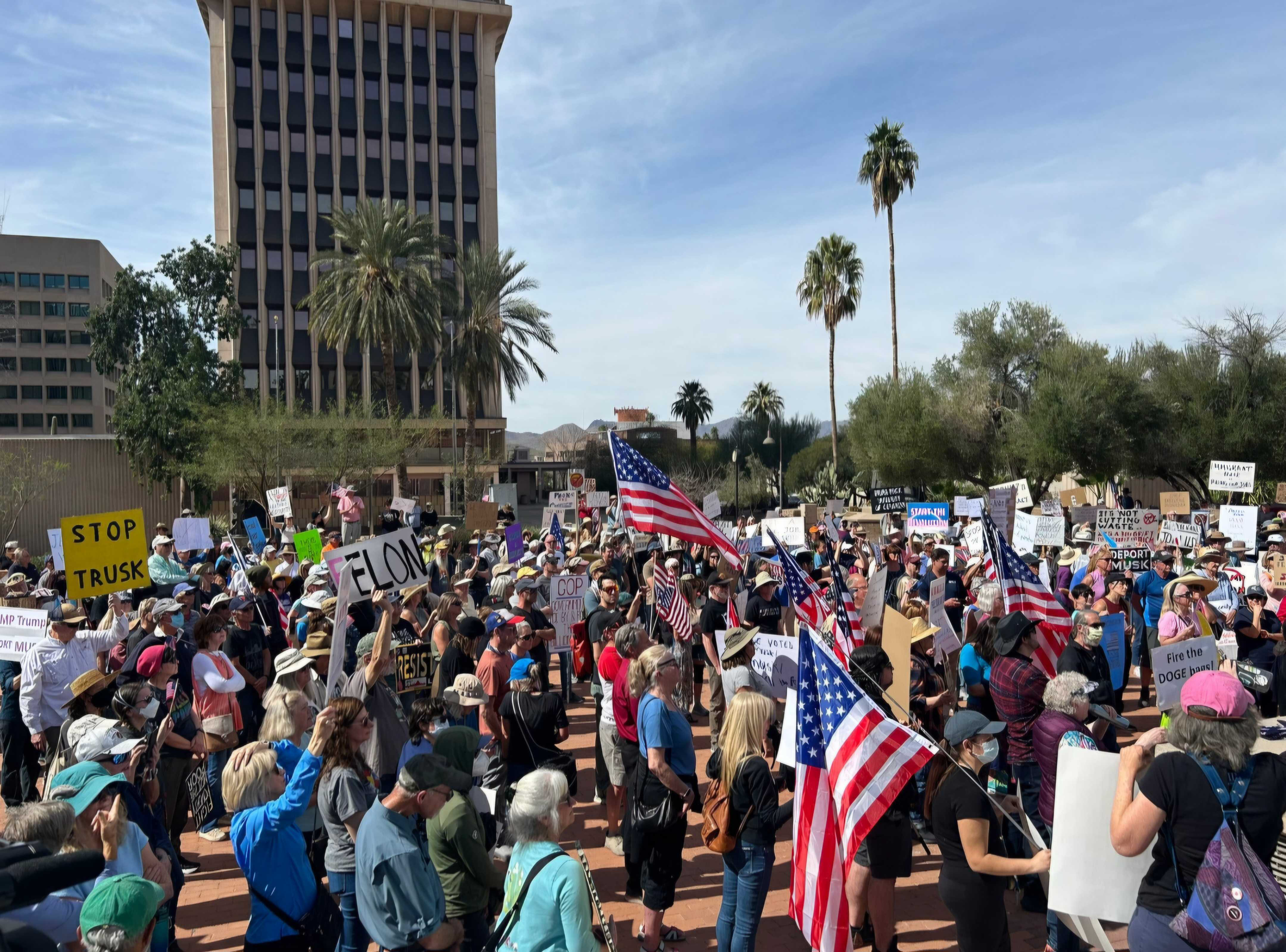 At Protests Across State, Arizonans Demanded Congressmen Schweikert and ...