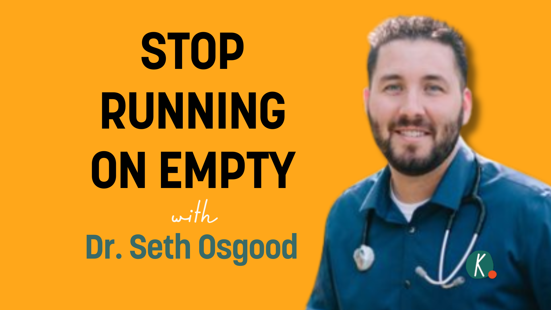 Episode 65: The Body Keeps Score - How People-Pleasing is Messing with Your Hormones with Dr. Seth Osgood