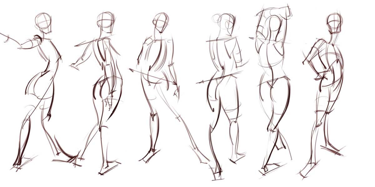 Figure Drawing with Gesture Line with Jim McGee — Workshop SLC