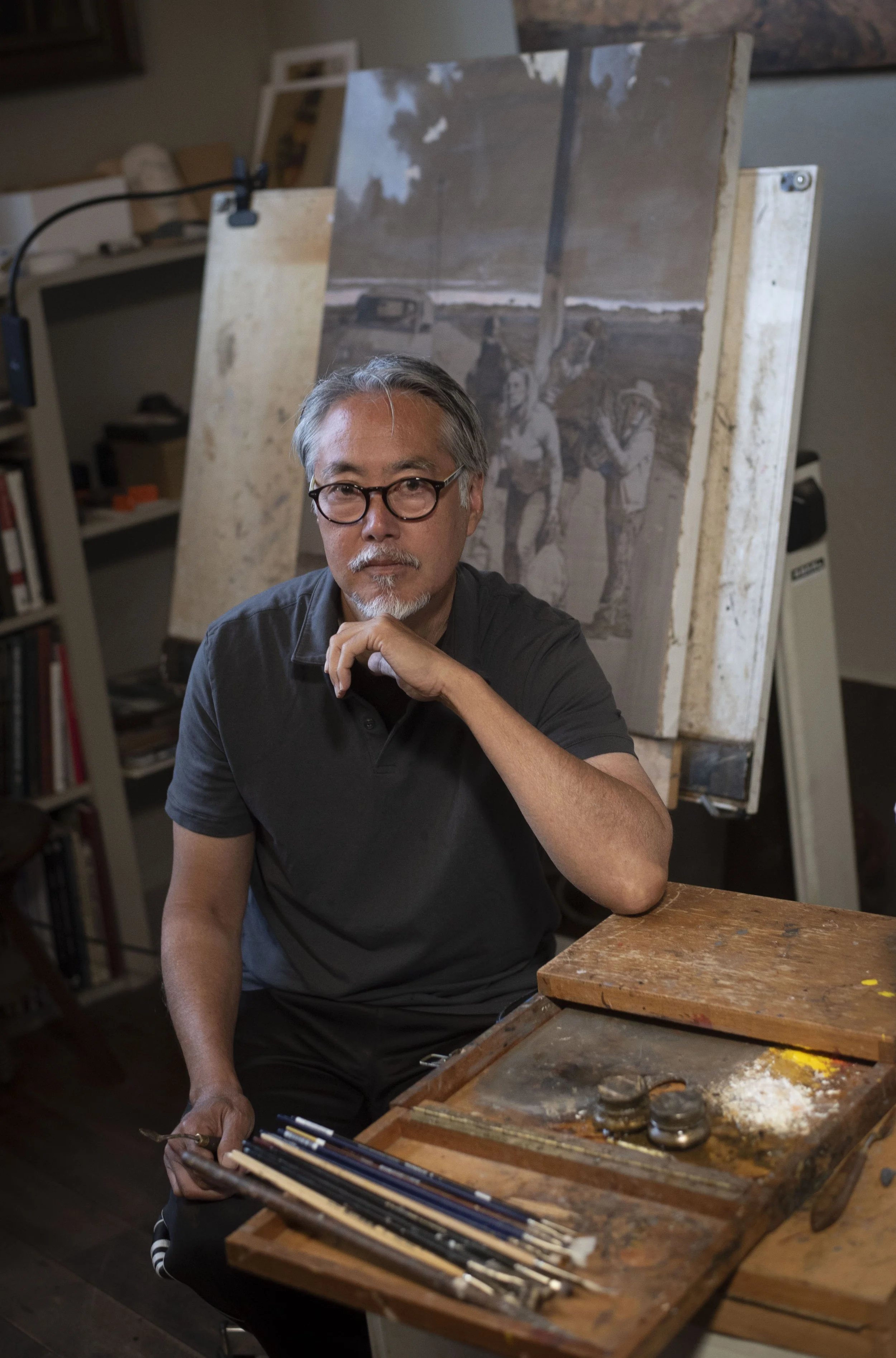 Spotlight Interview with Warren Chang, a California based Fine Artist, best known for his paintings depicting the fieldworkers of Monterey County