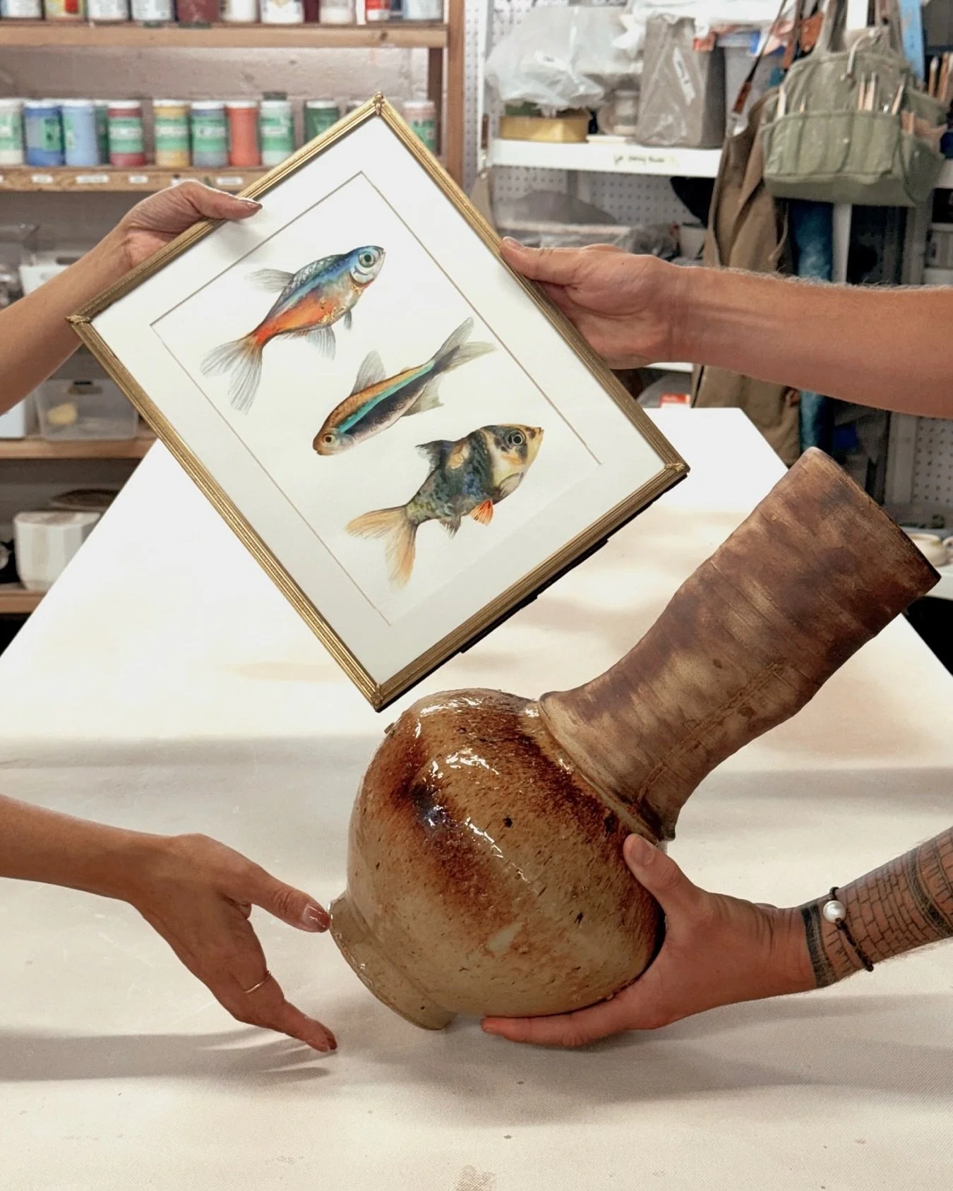 Join us for Barter Day on September 28, a community event where members and students come together to trade artwork!

We&rsquo;ll start with a blind trade: bring a wrapped piece of art (or tucked in a bag) to exchange at random. In the second round, 