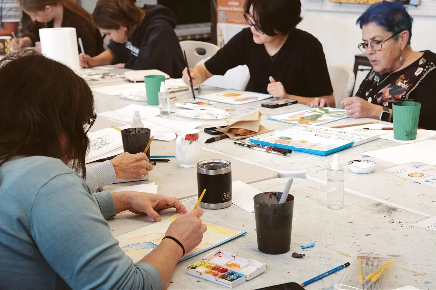 Coffee, community, and creativity, what&rsquo;s not to love?

Our next free Art Club event meets this Saturday at 10 am! This month, we&rsquo;ll be sculpting and painting small votive figures inspired by ancient statues. It&rsquo;s always a fun, rela