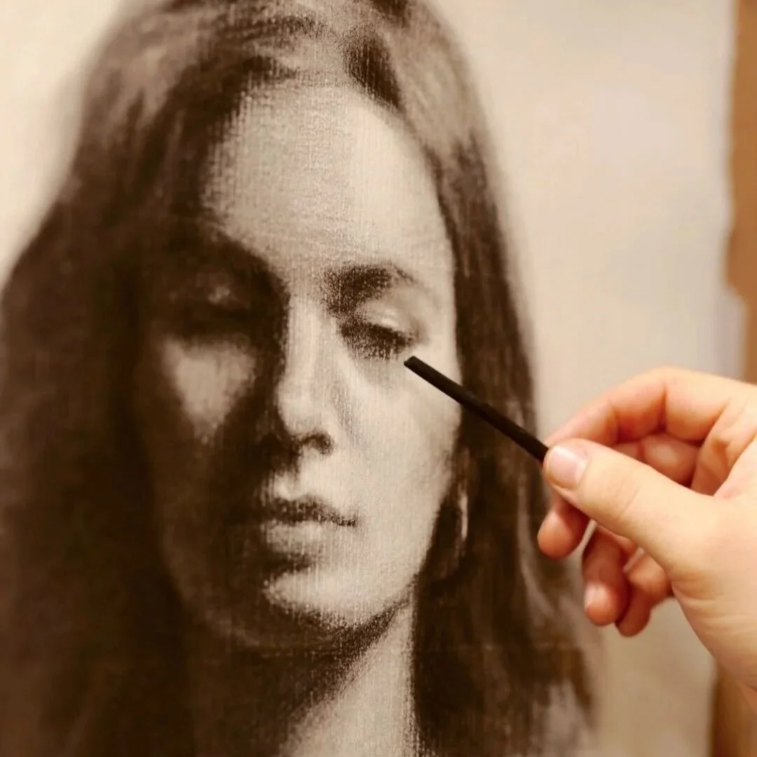 Charcoal Portraiture from Life Workshop with Spencer Brady 