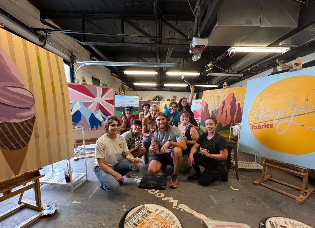 Big Art, Bold Skills: A Mural Painting Workshop