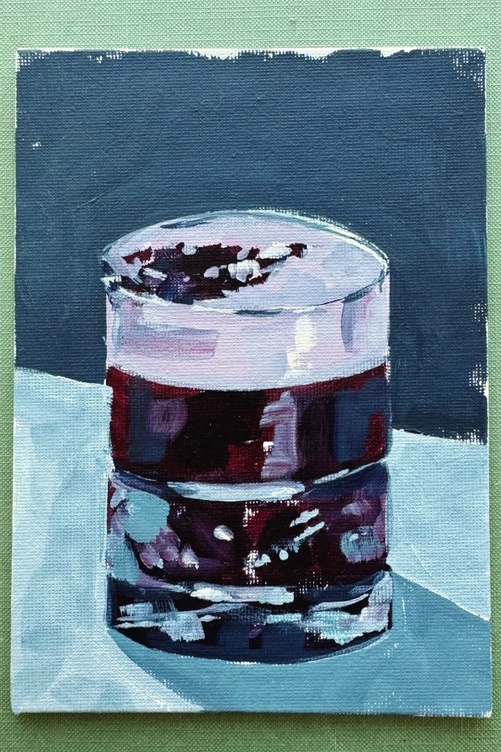 diSTILLEd Life - Melancholy Bar series: Acrylics