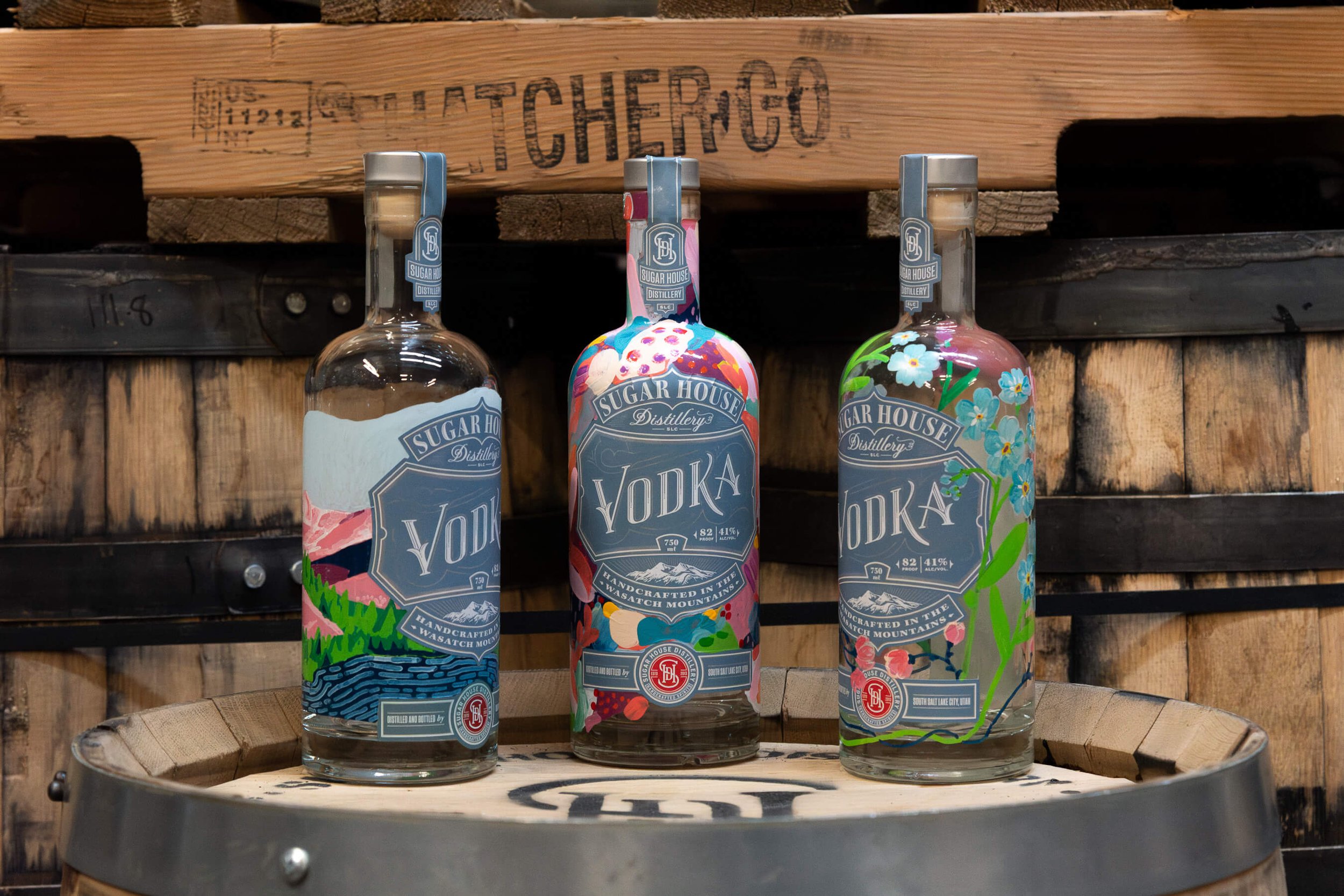 The Art of Spirits: Tour, Tasting &amp; Bottle Painting with Sugar House Distillery