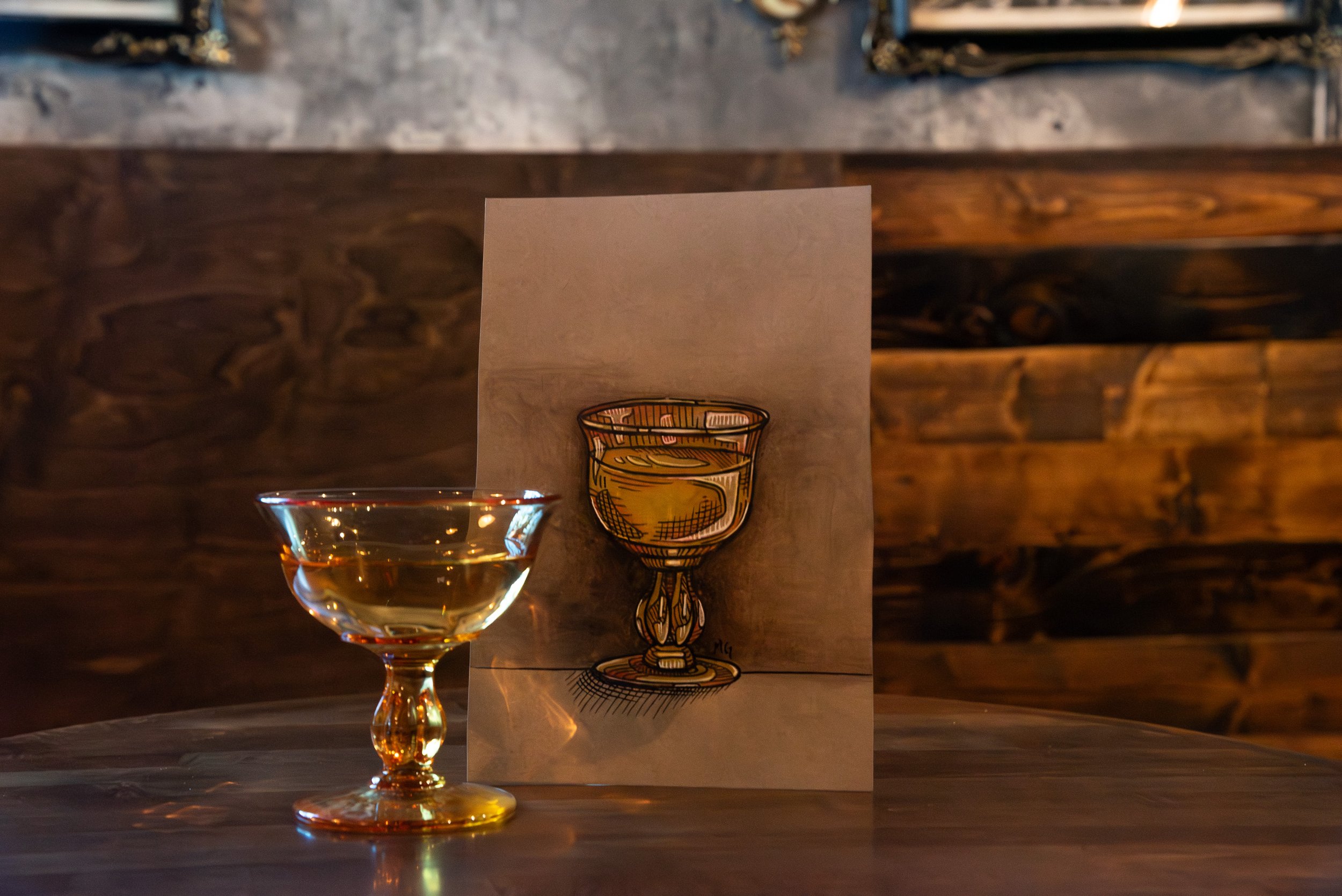 diSTILLEd Life - Pen and Ink