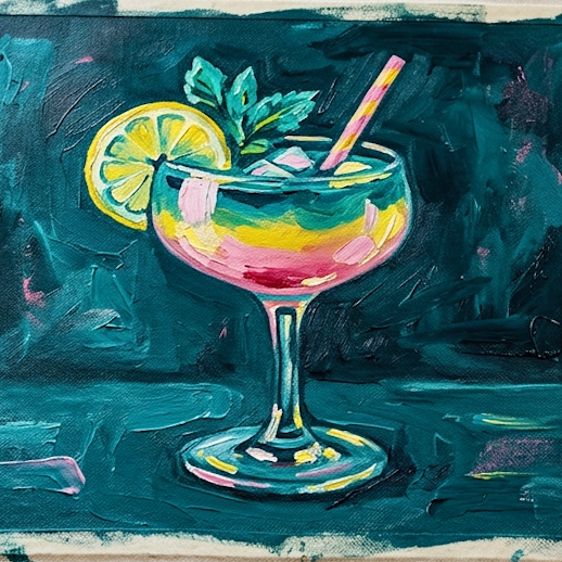 diSTILLed Life - 3 Color Acrylics with Miranda Gilvarry