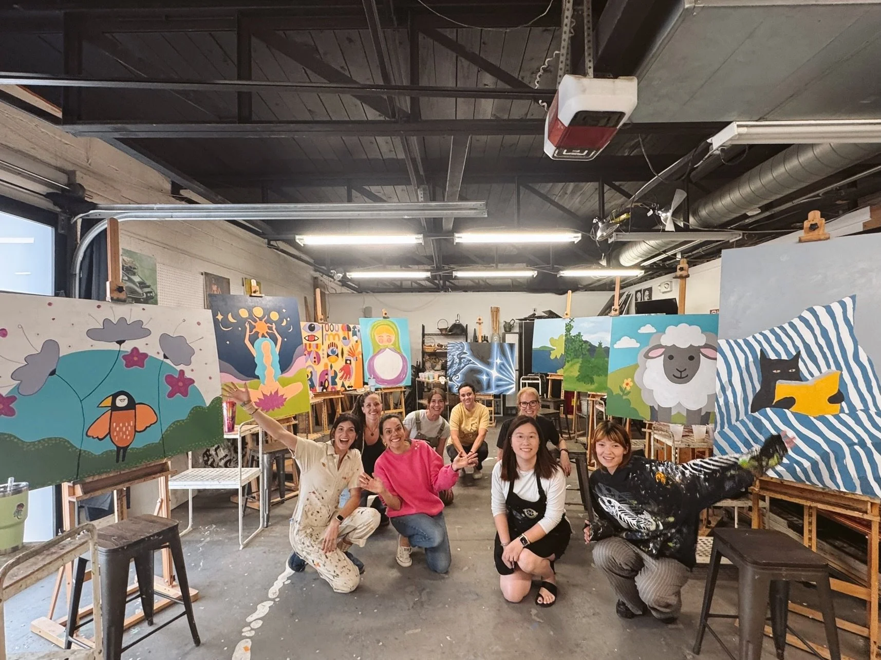 Did you go to the recent Mural Fest and get the itch to paint your own? We&rsquo;ve got a workshop for you!

On Saturday, July 18, we&rsquo;re bringing back the popular Big Art, Bold Skills Mural Painting workshop, where you&rsquo;ll bring a custom p