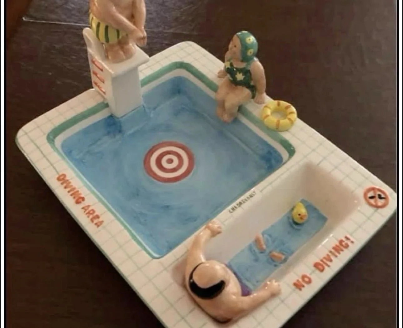 Vintage Chip &amp; Dip Bowl with Morgan Allen