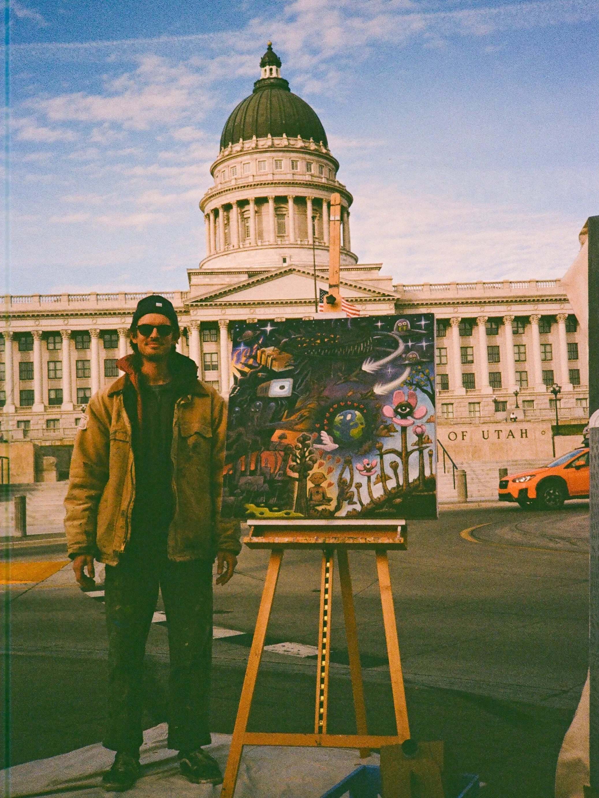 We&rsquo;re so excited to host Utah-based painter and public artist Trevor Dahl (@goodhappystuff) for our next free Art Talk on Friday, July 31.

Art Talks are a great way to meet local artists, see inspiring new work, and learn about the ideas and s