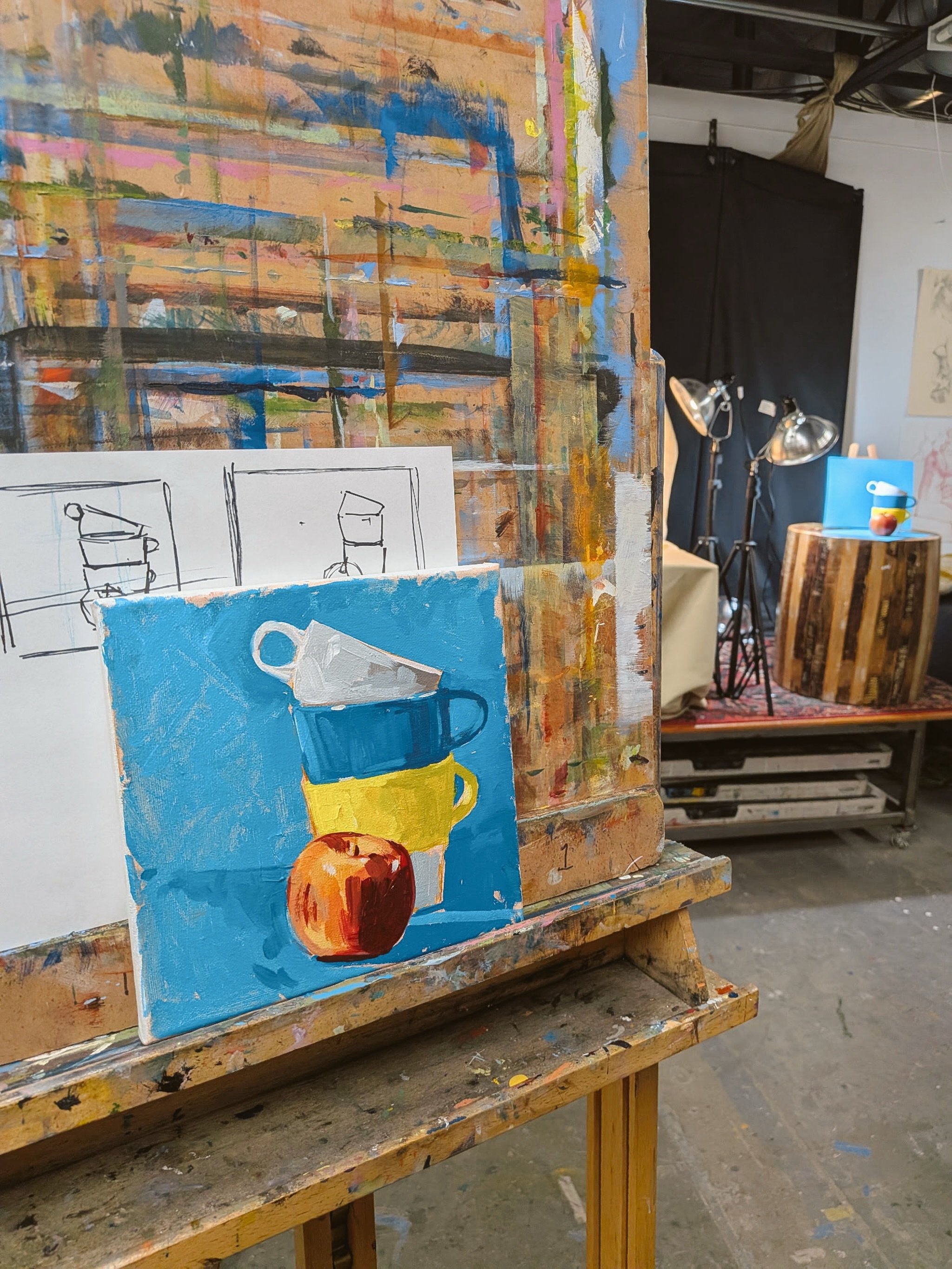 We can&rsquo;t help it. We just want to paint. 

Wanna join? 

Come check out our Acrylic Foundations class that starts tomorrow night with a crash course covering everything you need to get started. Each week in August covers a different theme, so y