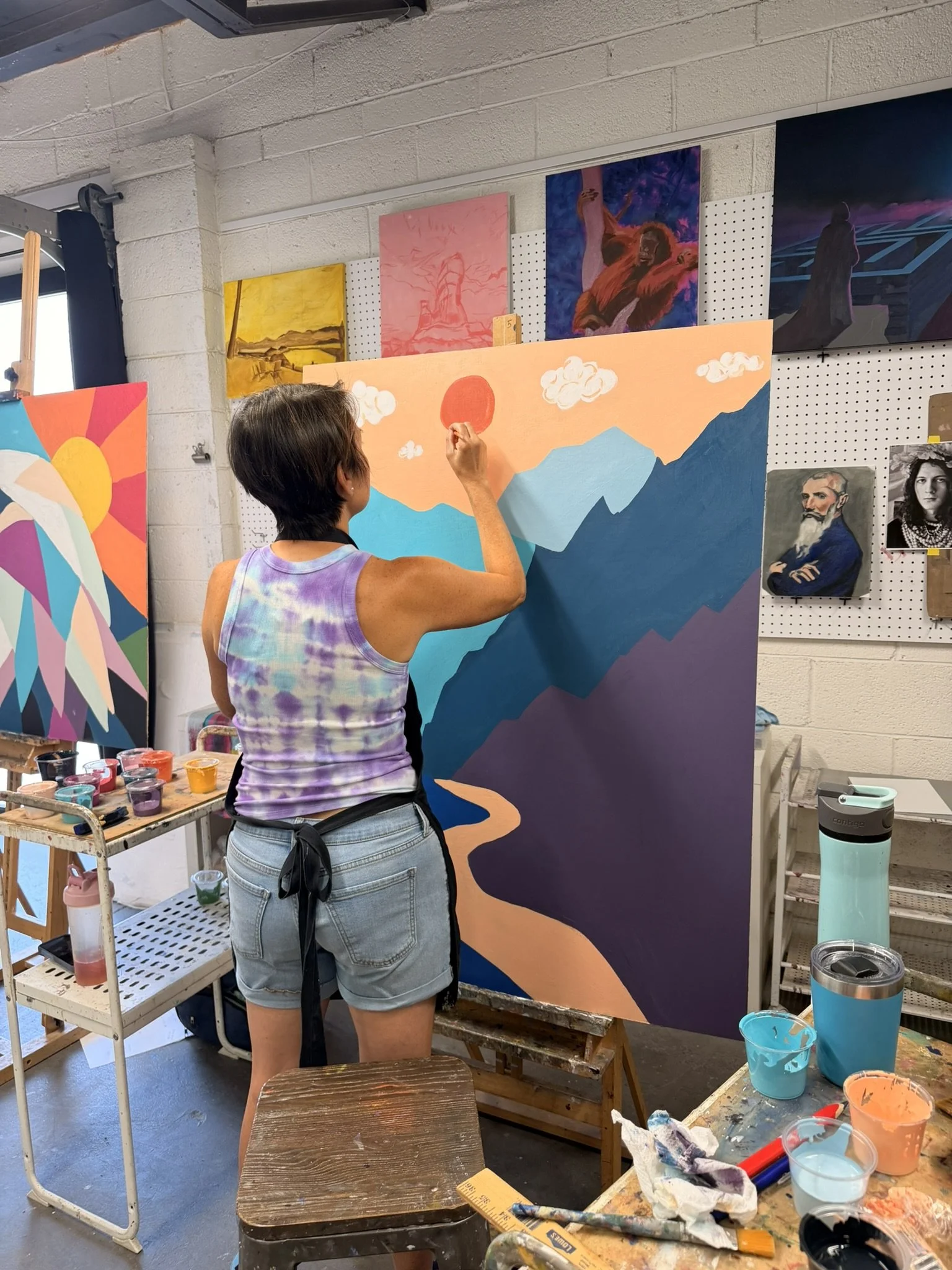 Big Art, Bold Skills: A Mural Painting Workshop