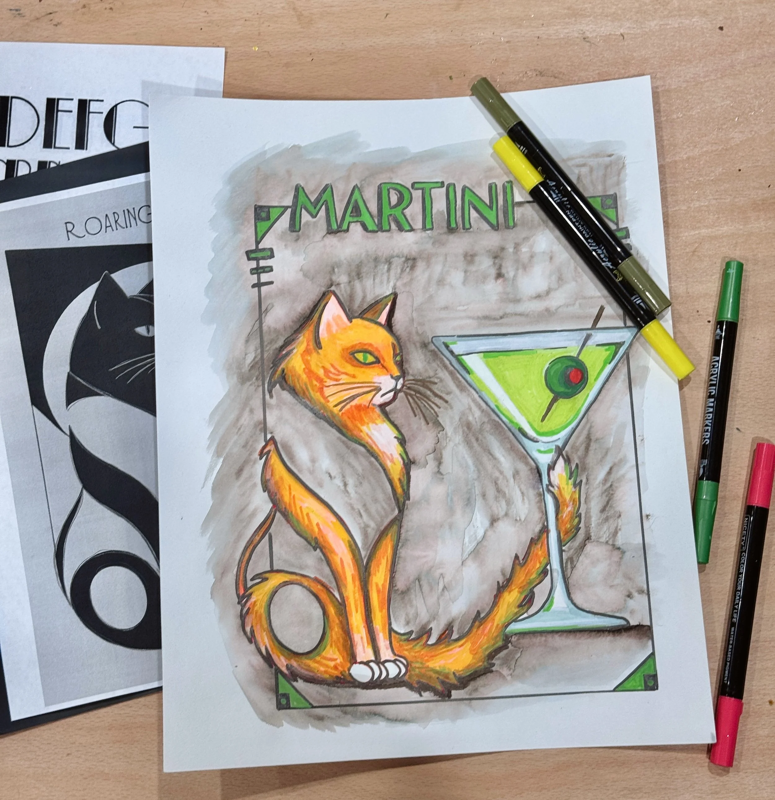 Travel back to the Prohibition era and design your own speakeasy poster, at @melancholyslc on Sunday, September 13 at 4pm. 

Using acrylic paint and markers, you&rsquo;ll learn simple techniques for combining bold typography, illustration, and Art De