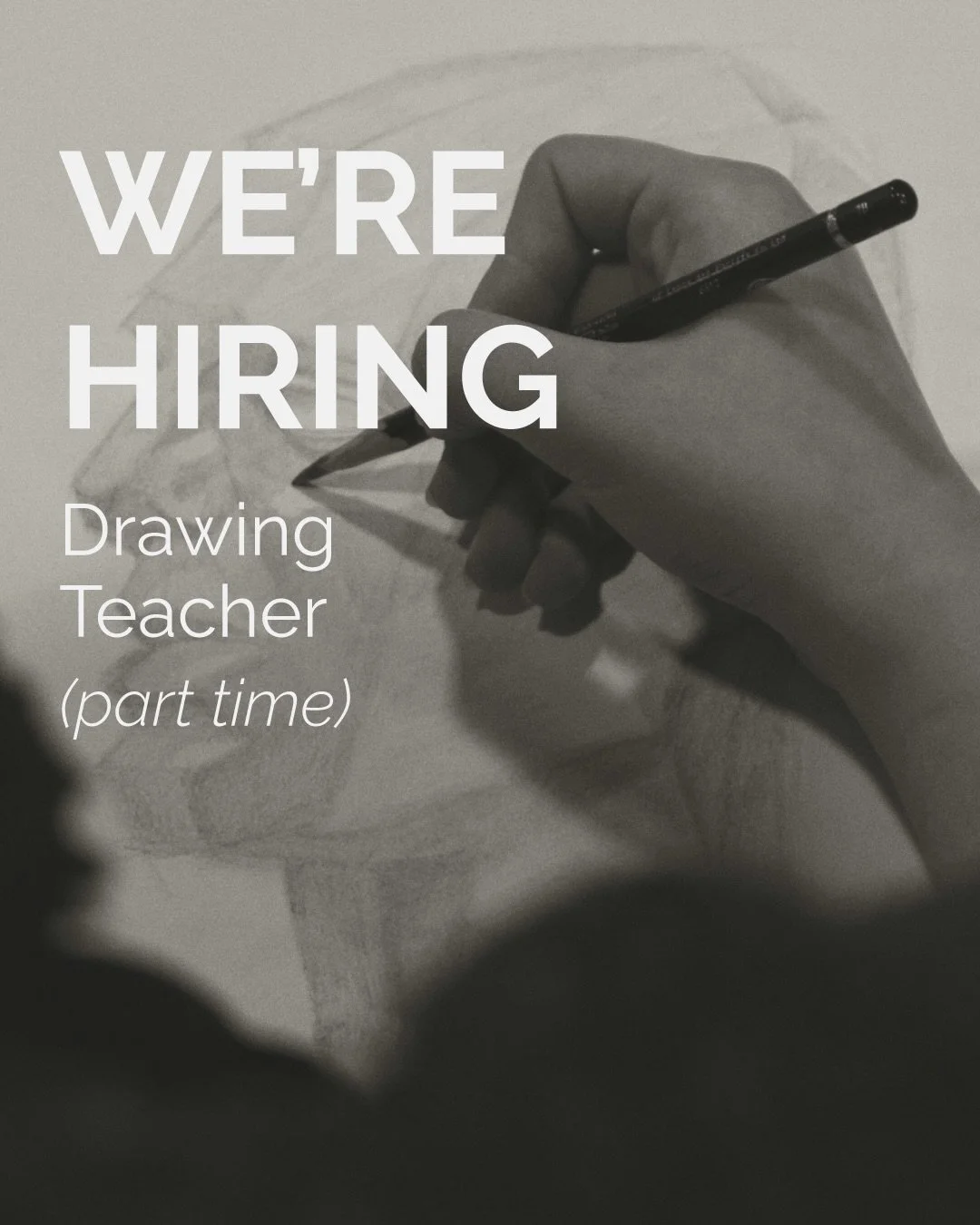 Calling all artists! Do you love sharing your passion and knowledge with others? We&rsquo;d love to talk.

We&rsquo;re looking for a new drawing teacher to join our Workshop SLC team.

You&rsquo;ll plan class curriculum, teach primarily adult beginne