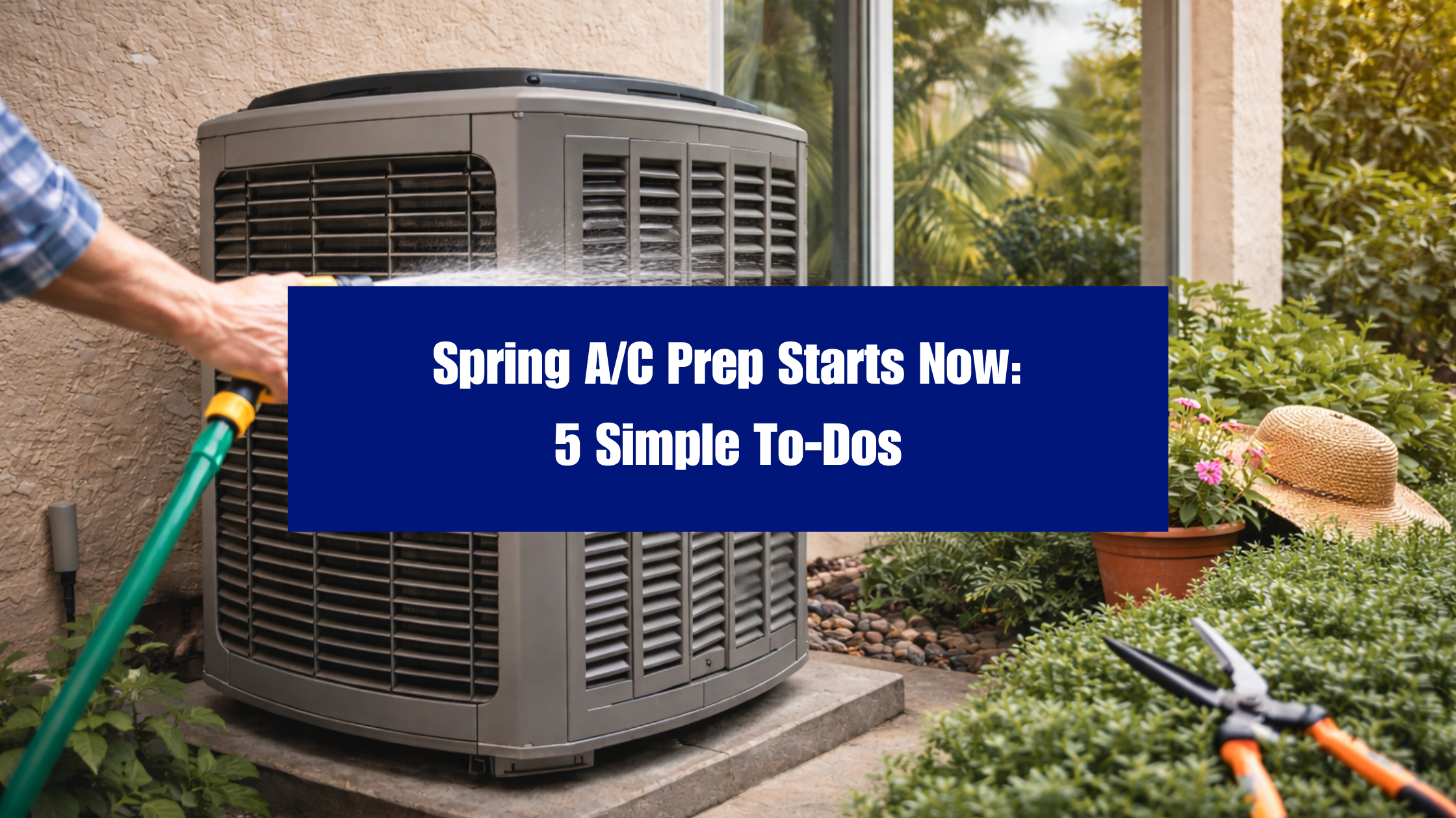 Spring A/C Prep Starts Now: 5 Simple To-Dos