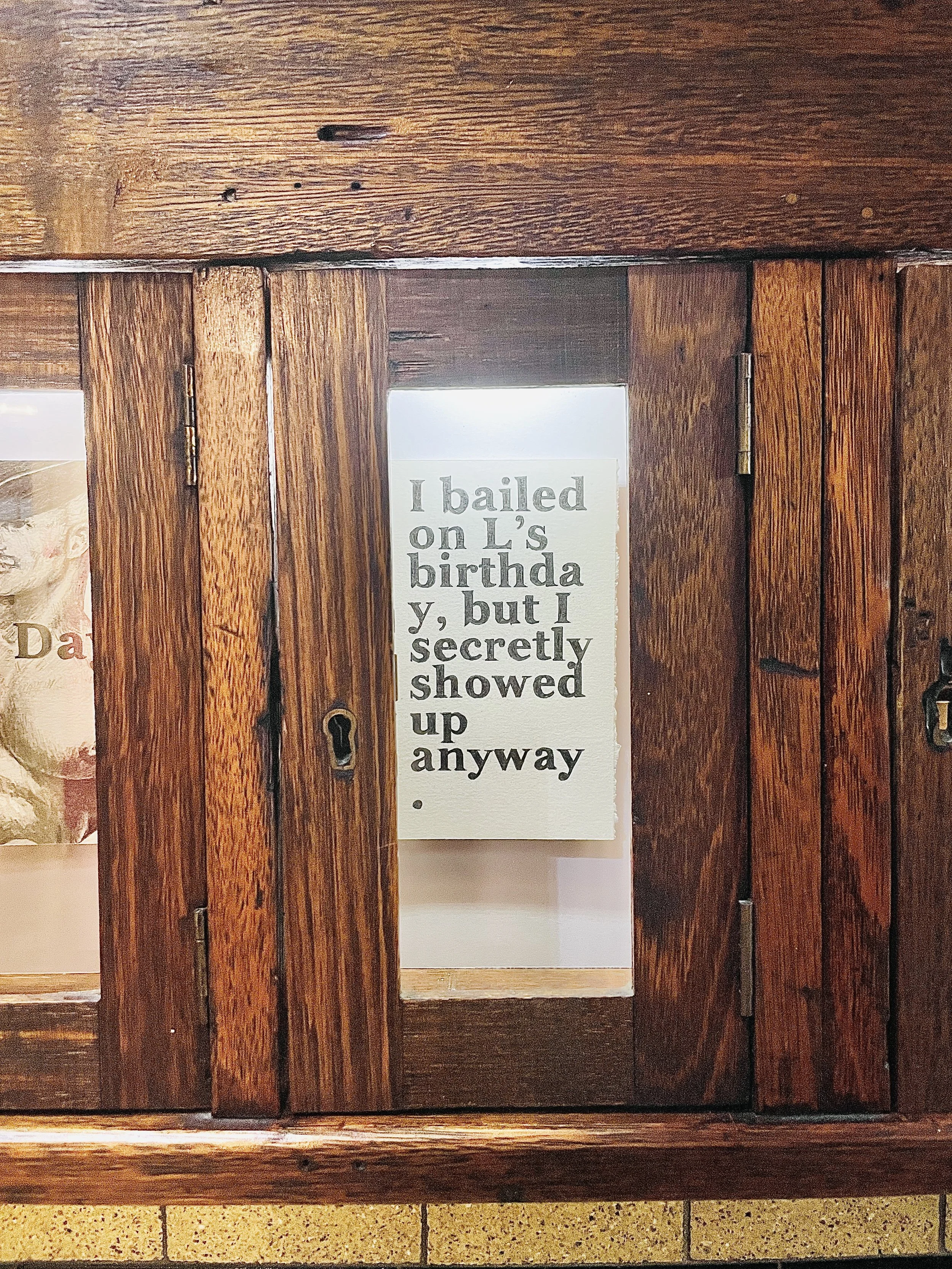 ‘drawings, photographs and printed materials from personal archives compiled over 19 of 20 consecutive days’ Photographed by Shell Odgers
