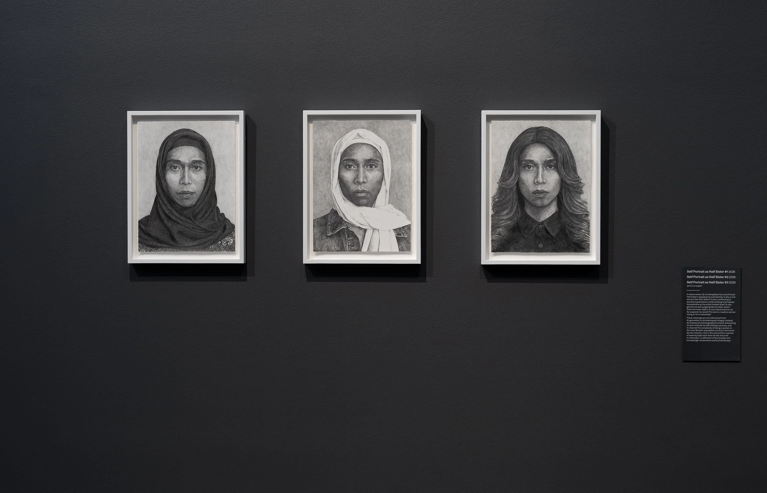  Installation view,  Badra Aji: Get the boy a dog and call it a day , 2026, Heide Museum of Modern Art, photograph: Christian Capurro 