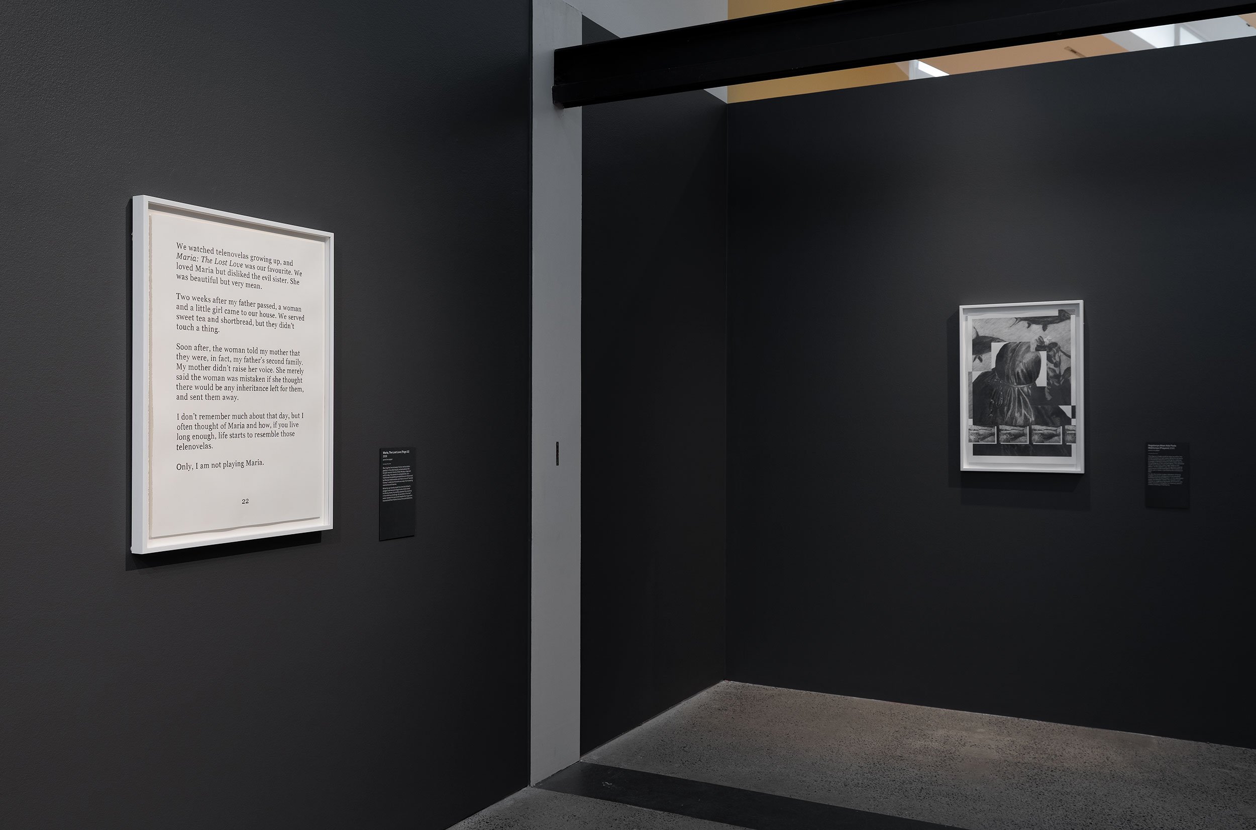  Installation view,  Badra Aji: Get the boy a dog and call it a day , 2026, Heide Museum of Modern Art, photograph: Christian Capurro 