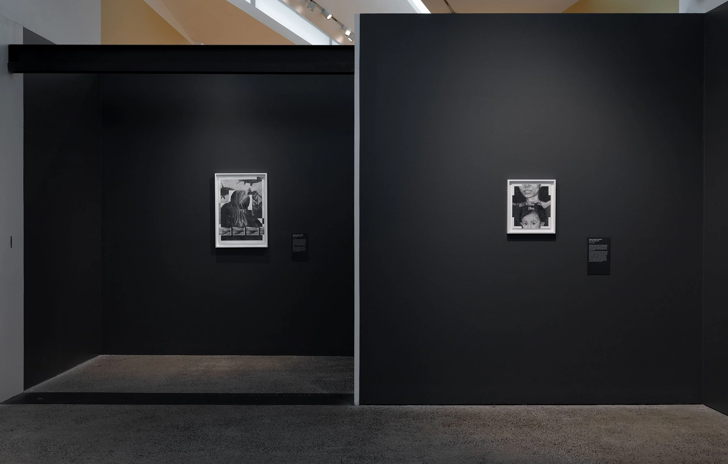  Installation view,  Badra Aji: Get the boy a dog and call it a day , 2026, Heide Museum of Modern Art, photograph: Christian Capurro 