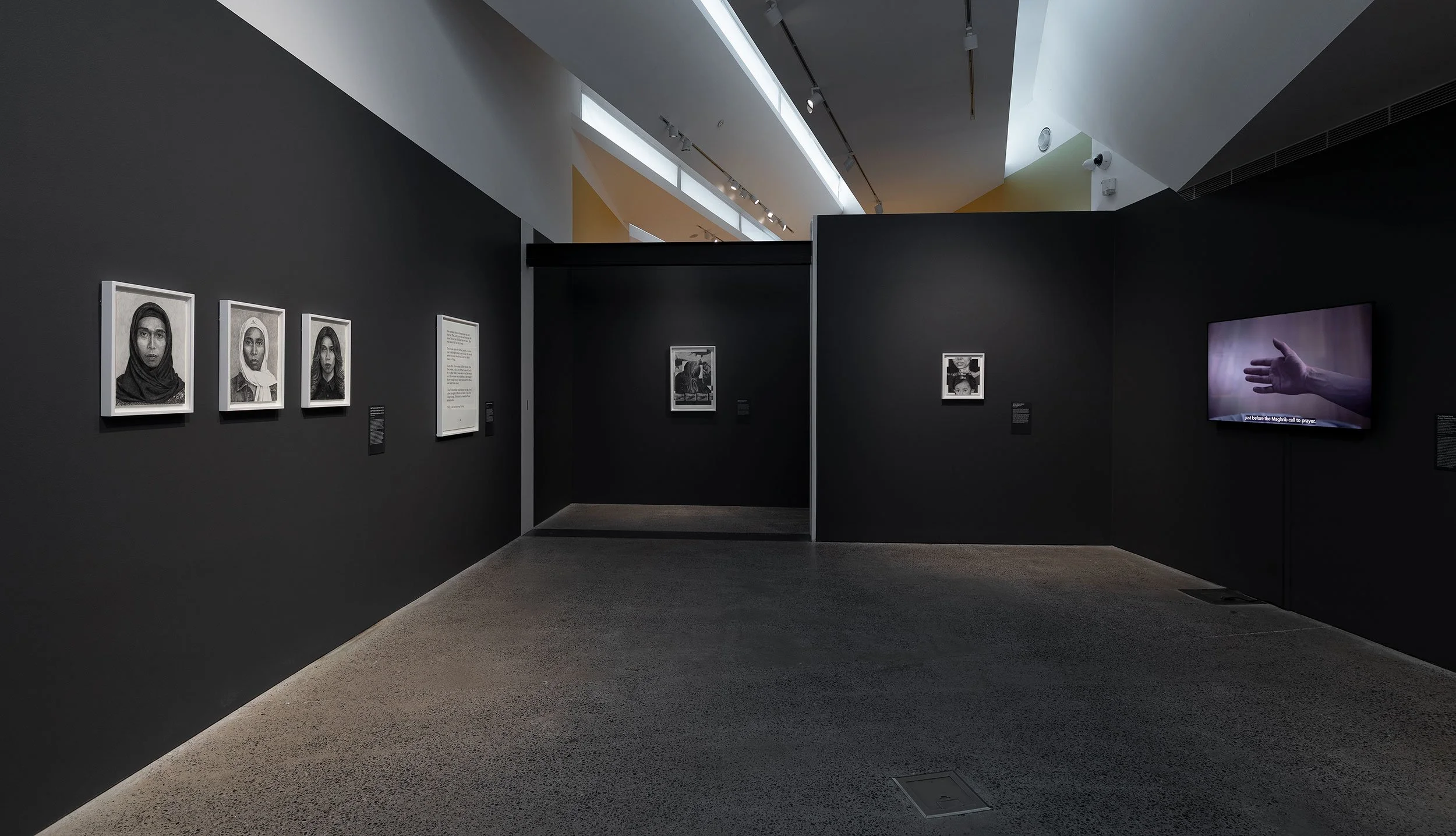  Installation view,  Badra Aji: Get the boy a dog and call it a day , 2026, Heide Museum of Modern Art, photograph: Christian Capurro 