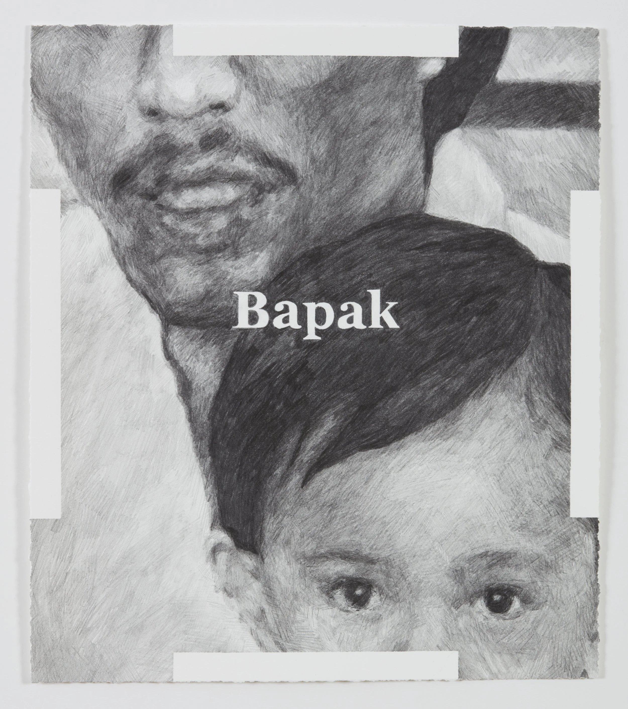  Father (Bapak) 2026  pencil on paper  33 x 29cm  Photographed by Narelle Wilson 