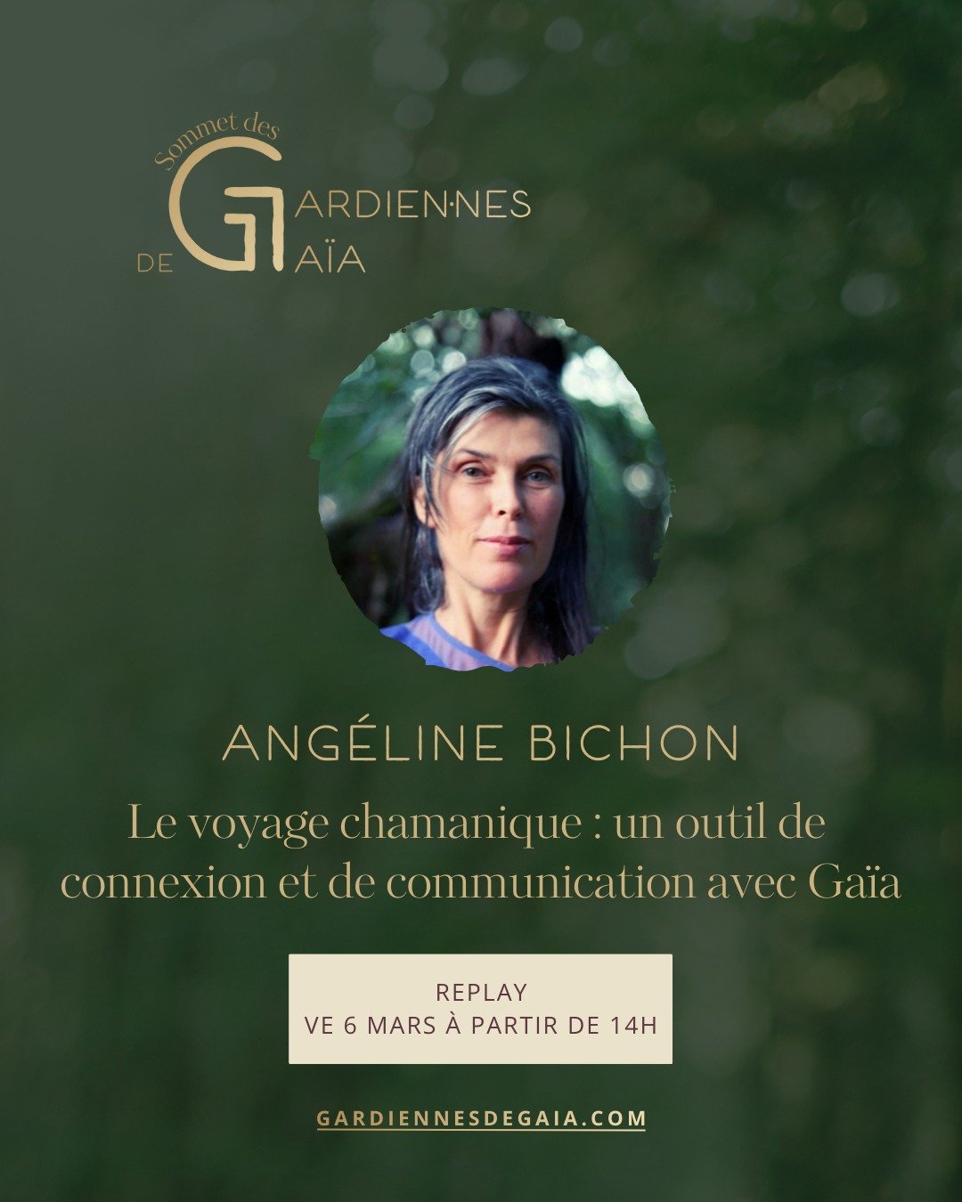 Rejoins-nous en cercle pour explorer comment vivre, &oelig;uvrer et lutter ensemble et avec le Vivant !

Ang&eacute;line est gu&eacute;risseuse spirituelle et artiste. Dans cette riche  interview nous explorons :
🌿 pourquoi nous sommes si d&eacute;c