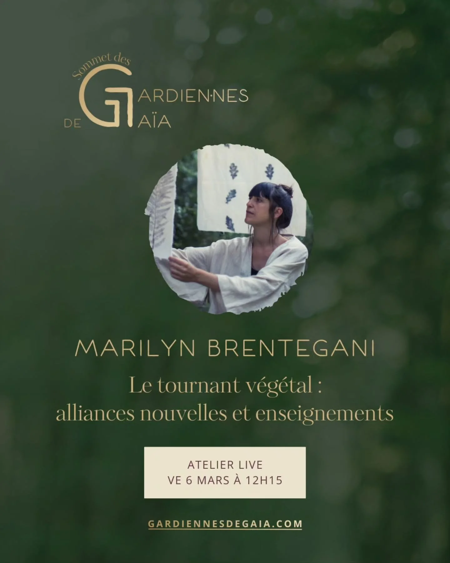 Bienvenue dans un espace de reliance au service de la Vie !

Dans cet atelier tu exploreras, &agrave; l&rsquo;&egrave;re du &ldquo;plantropos&rdquo;, pourquoi et comment les plantes ram&egrave;nent la vie &agrave; notre corps, physique, &eacute;motio