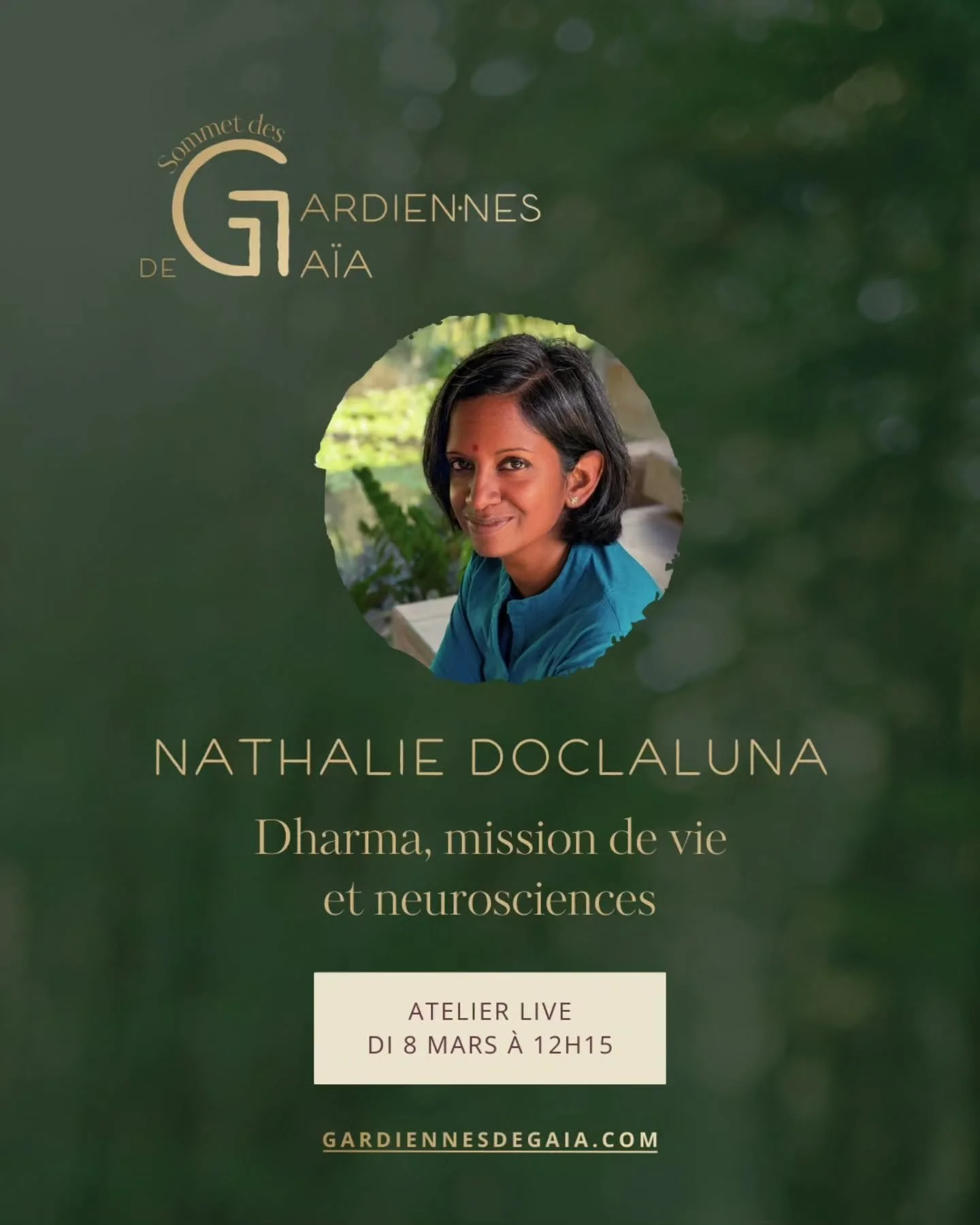 Rejoins-nous dans une exploration collective au service de la Vie !

Dans cet atelier tu exploreras comment cr&eacute;er ta boussole sensorielle, le Dharma Flow, inspir&eacute; des 8 intelligences du vivant que l'on retrouve &agrave; travers la scien