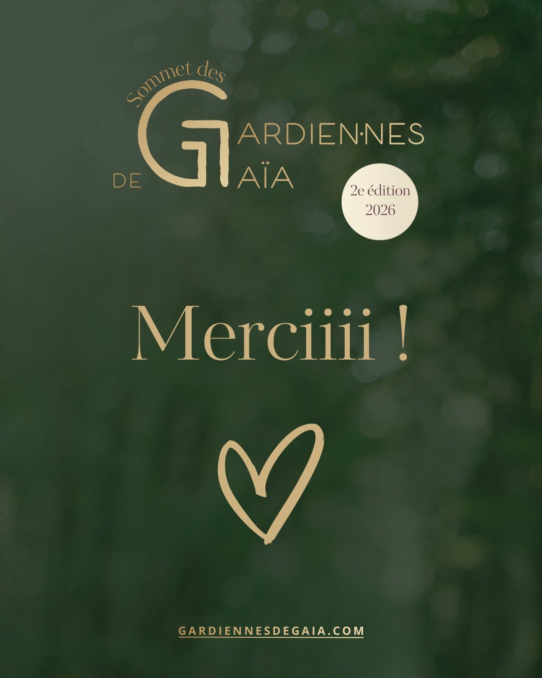 Merciiiiiiiiii !

Merci &agrave; toi qui as r&eacute;pondu OUI &agrave; mon appel et rejoint cette bulle.

Merci aux intervenantes pour leur g&eacute;n&eacute;rosit&eacute;. @luciana.calvetti @les.slowpreneurs @bestioles.compagnie @grainesdesauvages 
