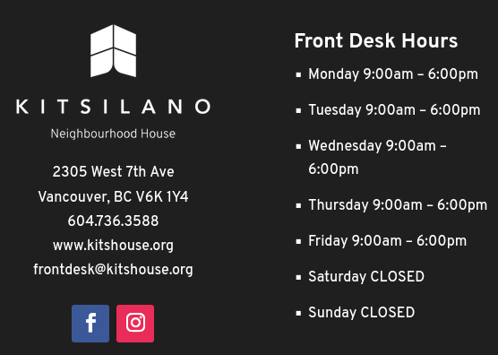 Kits House: 2026 Seniors Resource Fair