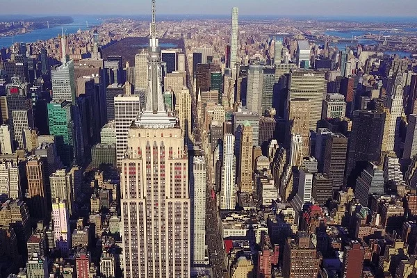 Midtown, looking north
