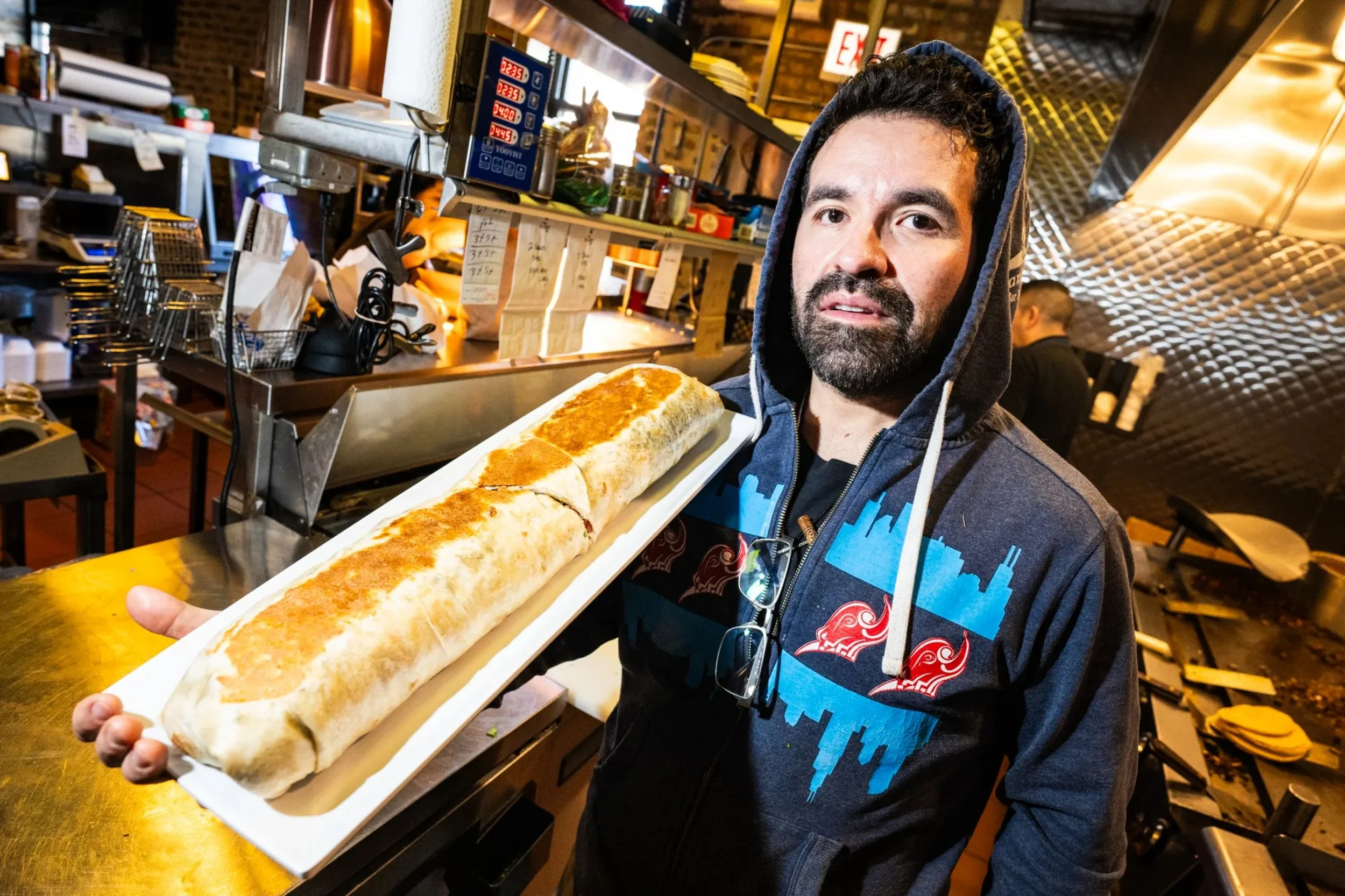 Chicago’s Biggest Foods, From 7-Pound Burritos To ‘Texas-Sized’ Doughnuts