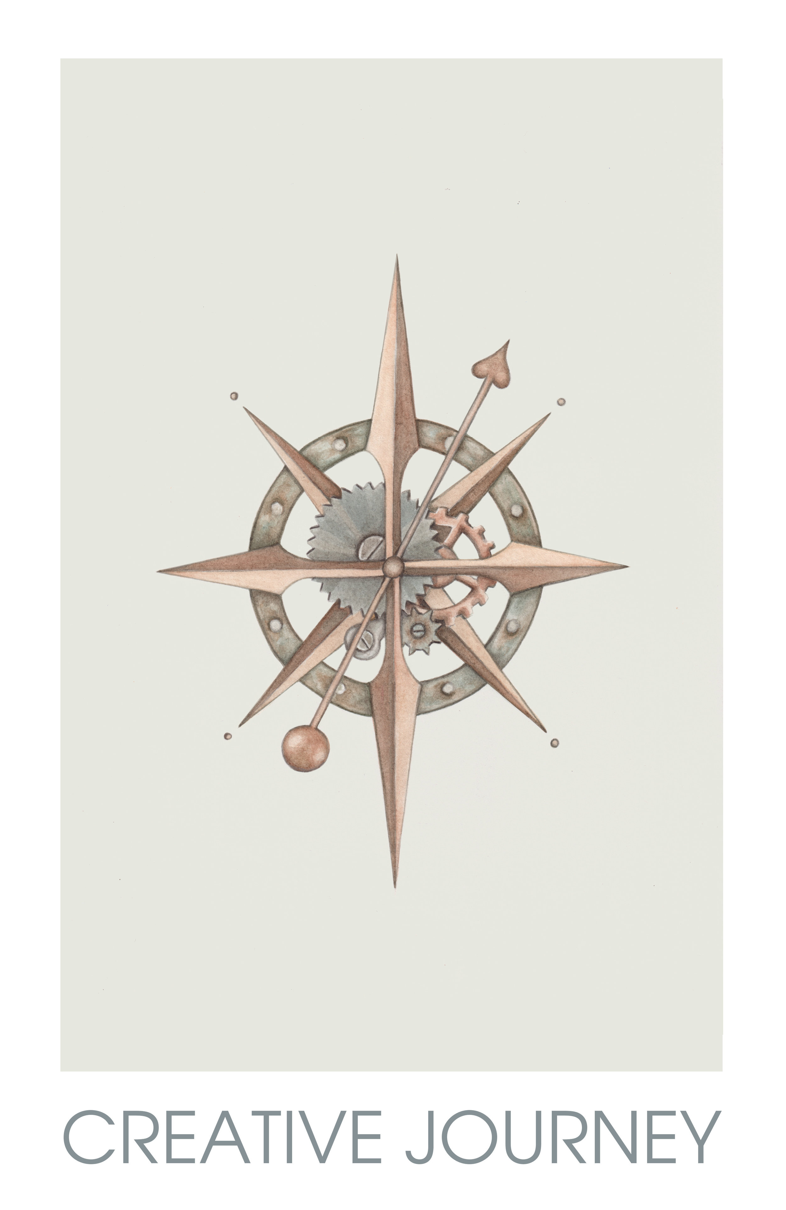 Set your creative compass to north and begin