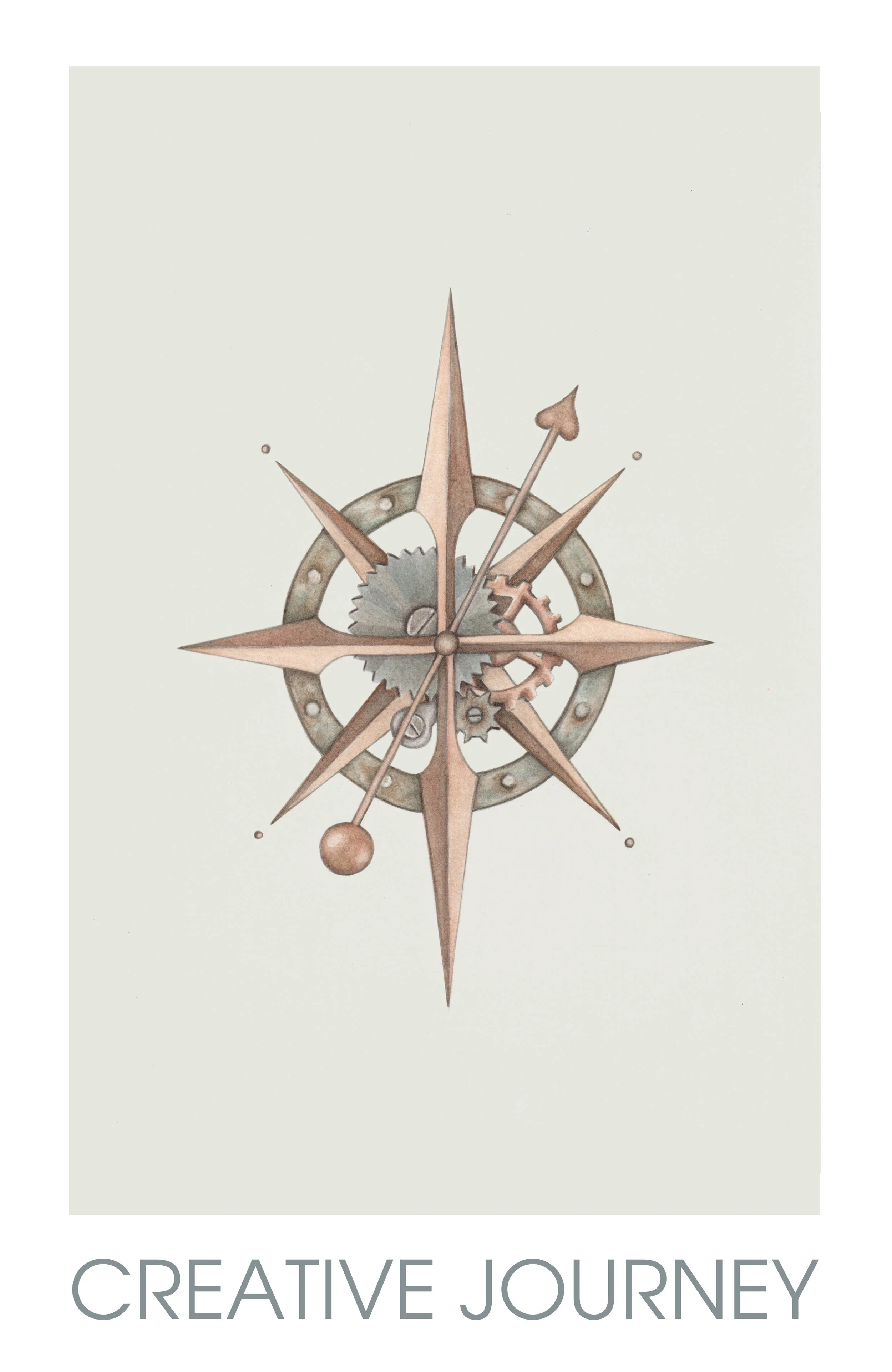 Set your creative compass to north and begin
