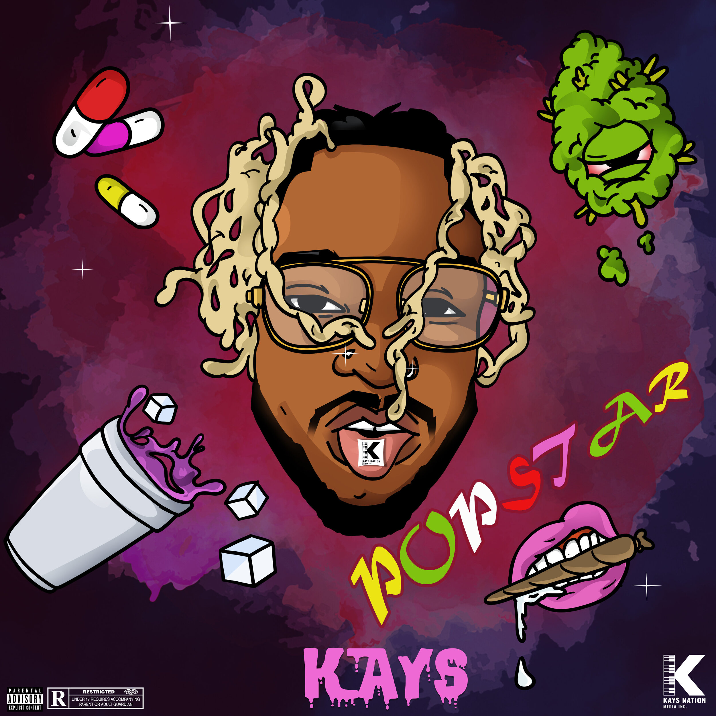 KAYS RELEASES NEW SINGLE “POPSTAR” JULY 16th 2021 - KAYS NATION MEDIA INC.