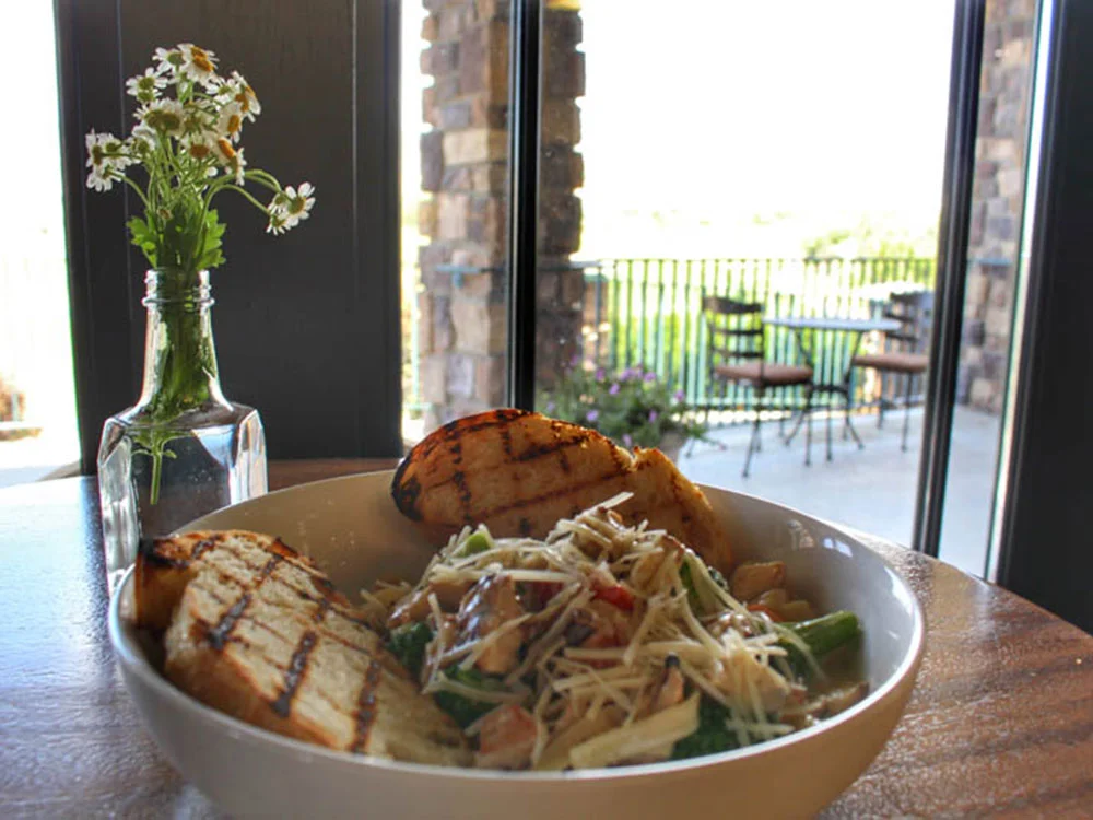Pasta From the Clubhouse Restaurant