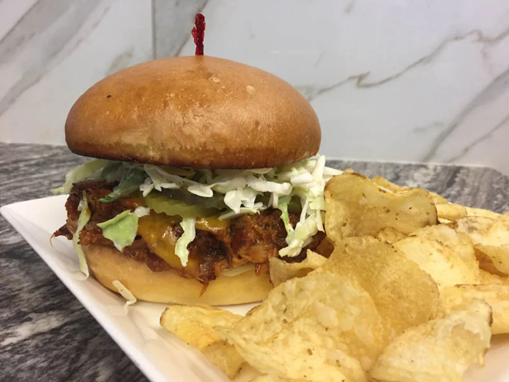 Pulled Pork From the Clubhouse Restaurant