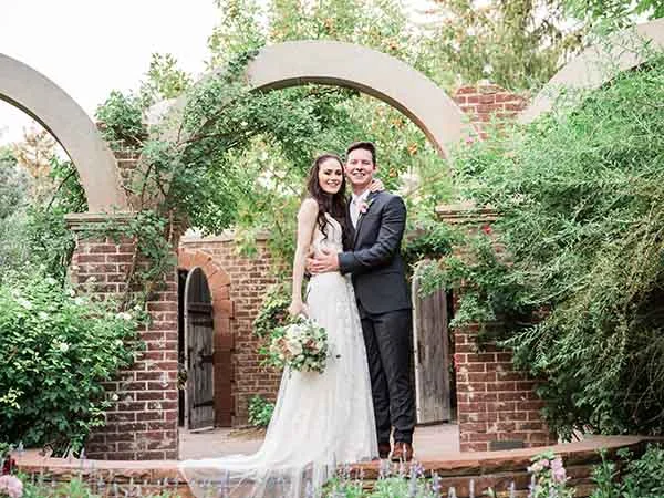 Bride and Groom at Thanksgiving Point Golf Club Wedding