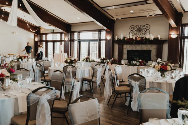Wedding in the Grand Ballroom at Thanksgiving Point Golf Club