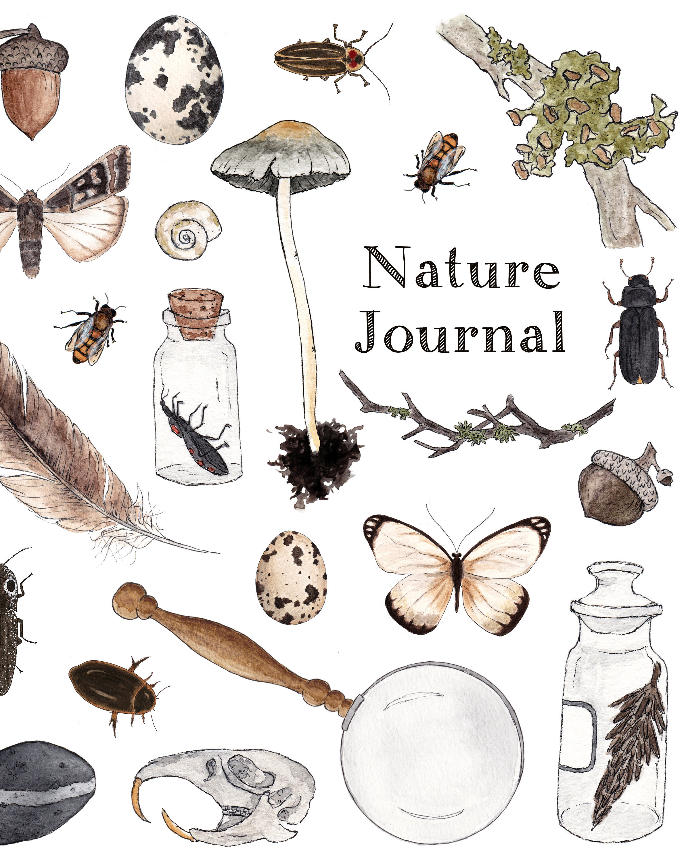 Nature Journal - Nature Collection Cover Art