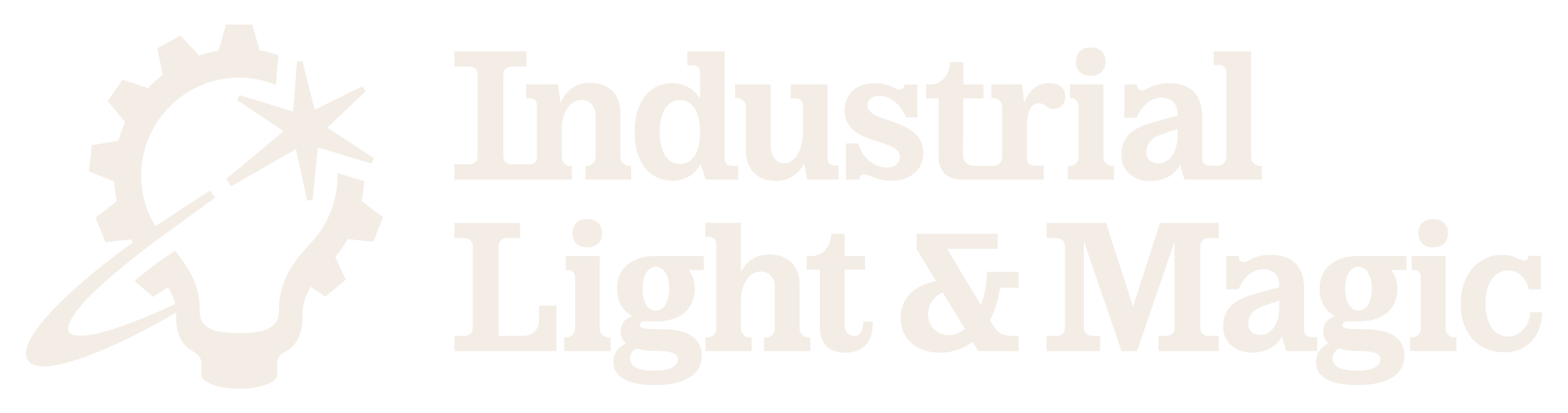 Industrial Light and Magic logo, previous collaborator of NZ artist Nicole Keane