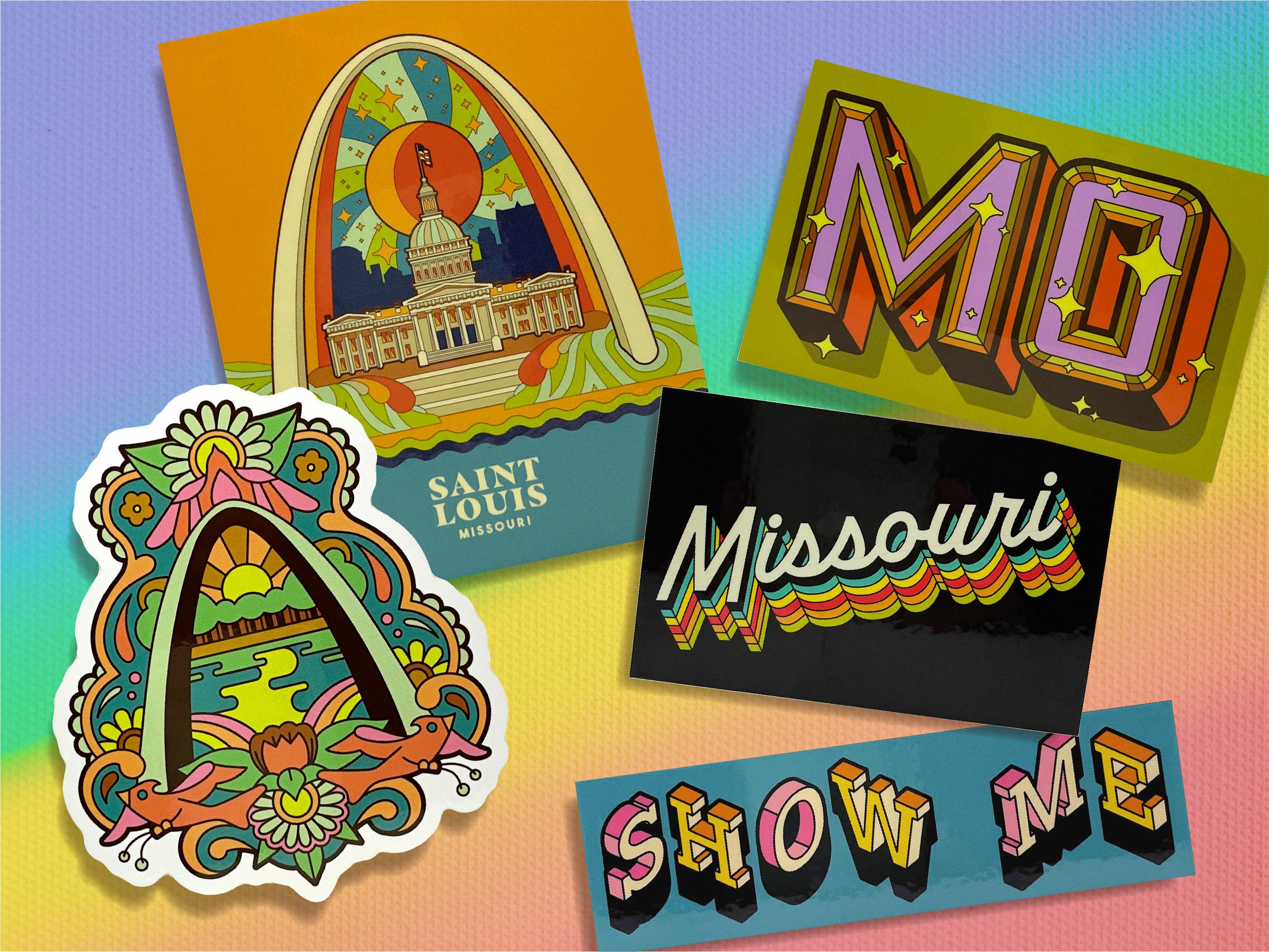 St. Louis Sticker Pack (5 piece)