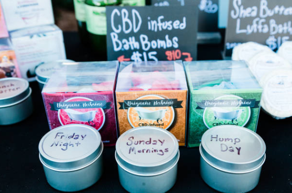 Hemp makes great clothing but it also is the source for CBD. The oil from CBD can be found in products from candies to teas, perfume, lotions, creams and soap. Getty Images Photographer: Michael Bezjian