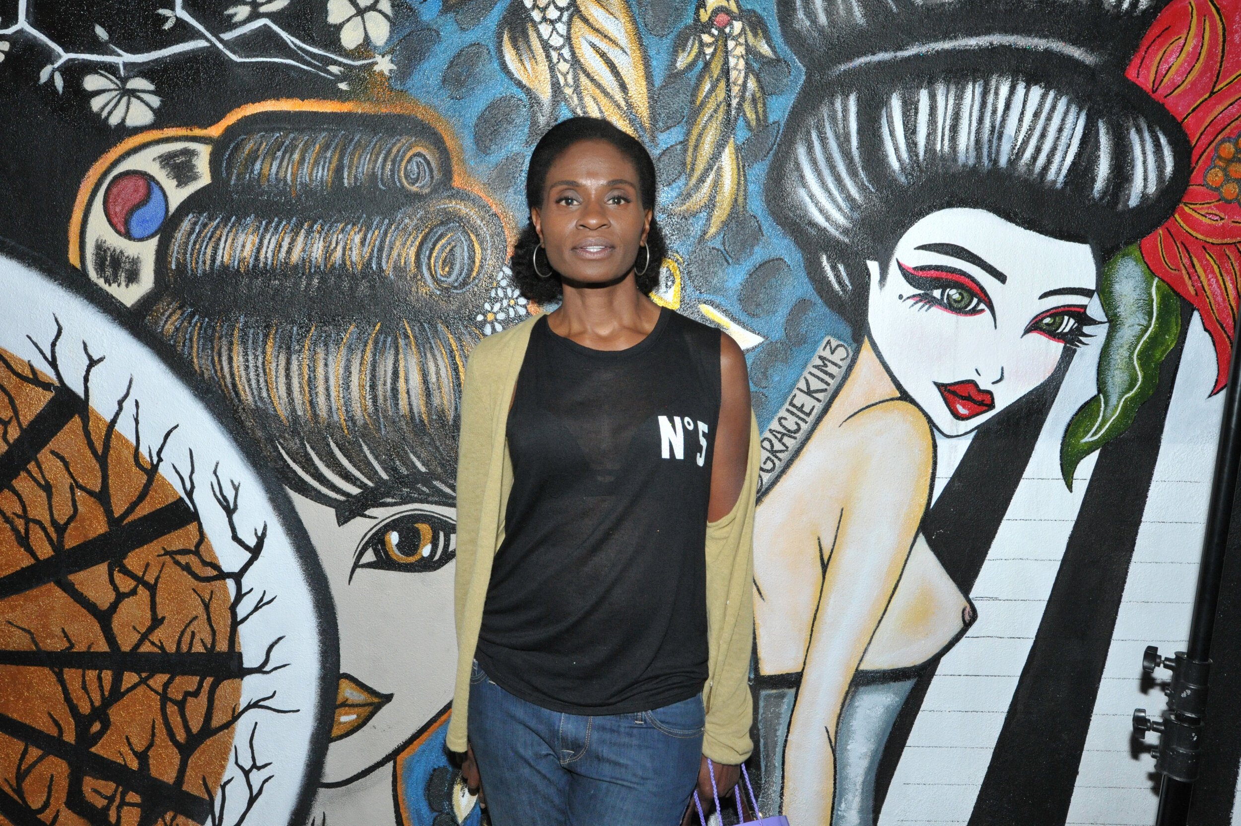 Actress Adina Porter at the launch of Cannacity ® Photo Courtesy of: Greg Doherty for The Artists Project and Getty Images