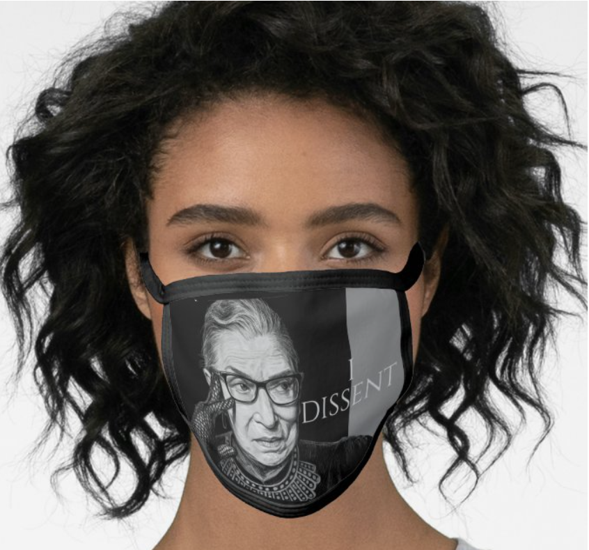 I Dissent Art Model Short Hair.PNG