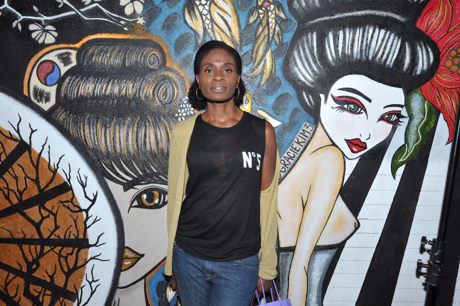 Actress Adina Porter at the launch of Cannacity ® Photo Courtesy of: Greg Doherty for The Artists Project and Getty Images