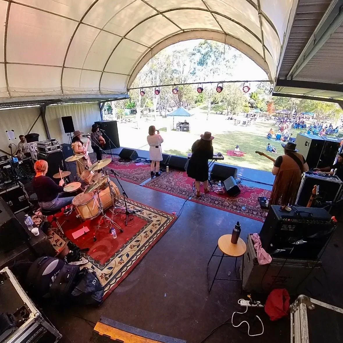 Love being back on stage! Thanks @cracknjackfest for a crackin&rsquo; day of good music and beautiful energy ✨